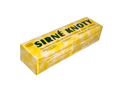 Knoty na vysiřování - sirné, 400g