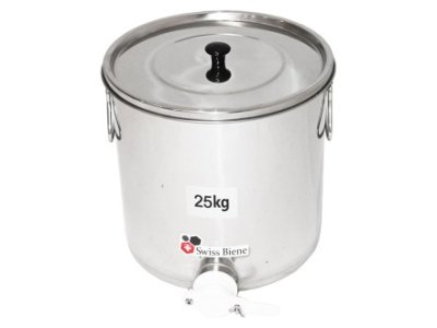 Stáčecí nád. 25 kg nerez (b) - plast výpust