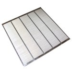 Kovová mateří mřížka s rámečkem 420x420 mm