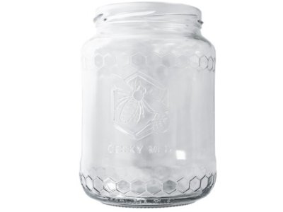 Sklenice 770  Med- 1kg medu  (pouze osobní odběr)