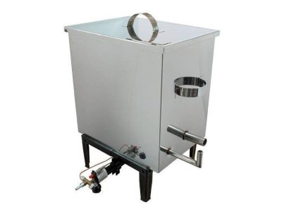 Nerezový vařák na vosk + plynový hořák