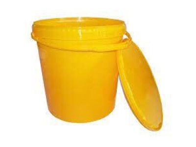 Nádoba 25 kg - bílá/žlutá