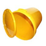 Nádoba 40 kg - bílá/žlutá