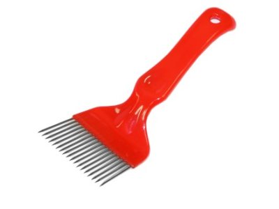 Odvíčkovací vidlička 21 jehel, plastová rukojeť