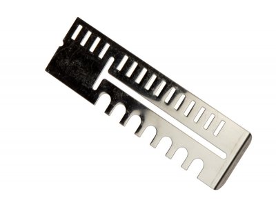 Česnová zábrana kovová - 12 cm