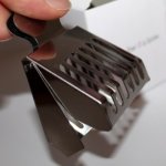 Výchytka matek klips - kovová nerez