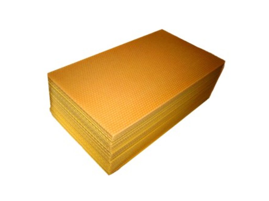 České mezistěny ze včelího vosku 39x24