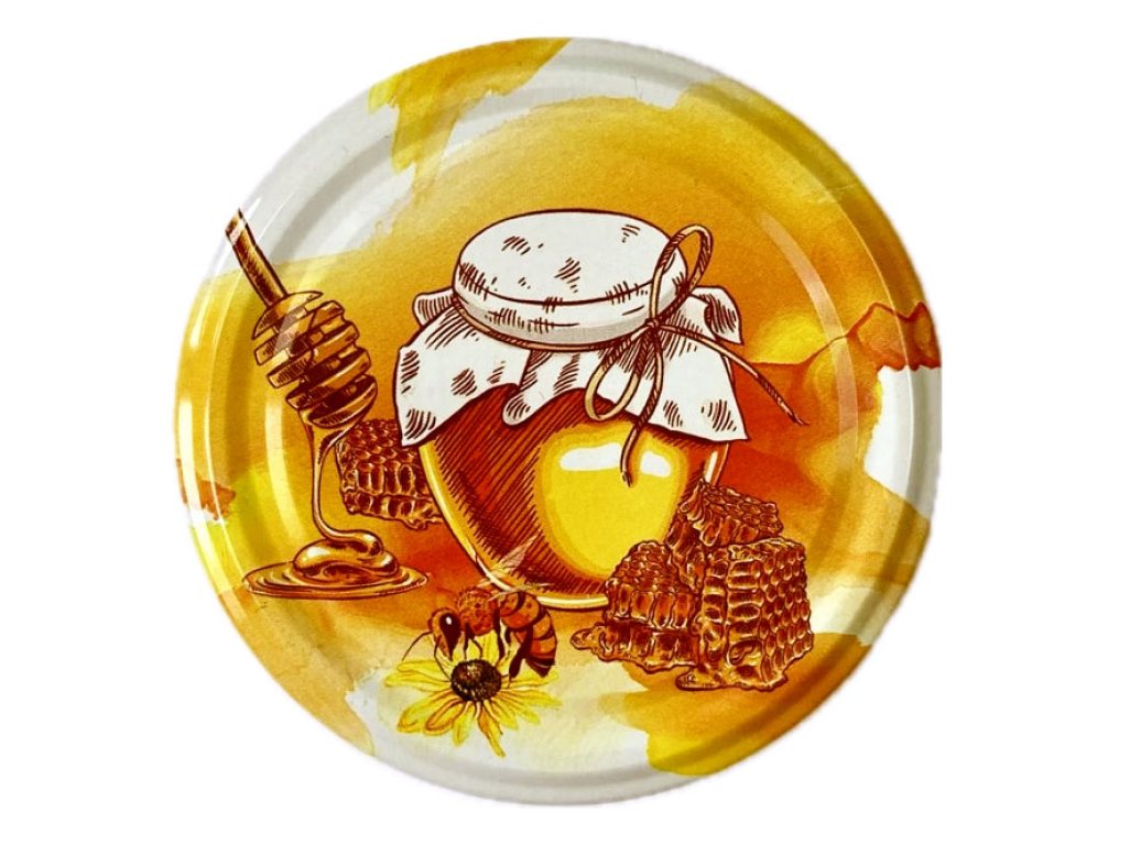 Víčko TO 82 - soudek s medem