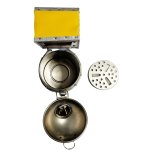 Dýmák - velký, nerez, kulatý