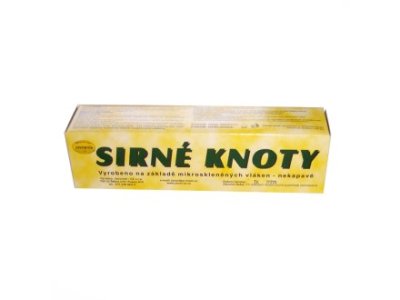 Knoty na vysiřování JAVORNÍK - sirné,  400g