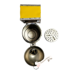 Dýmák - velký, nerez, kulatý