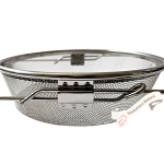 Cedník na med - nerez, hrubý