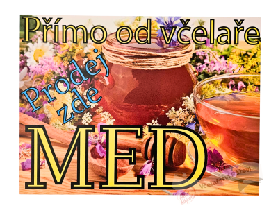 Cedule včelařská - typ 2 pestrá