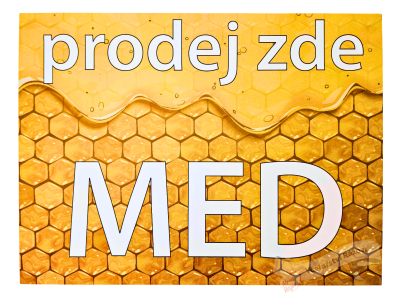 Cedule včelařská - typ 8J žlutá