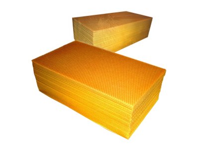 České mezistěny ze včelího vosku  37x30