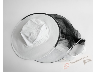 Klobouk včelařský s přetažením přes ruce