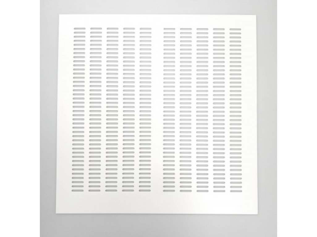 Mateří mřížka plastová 420x420 mm  -  bílá