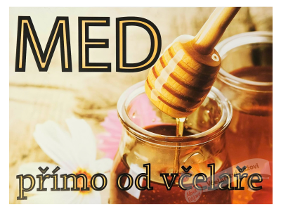 Cedule včelařská  13  -  Med