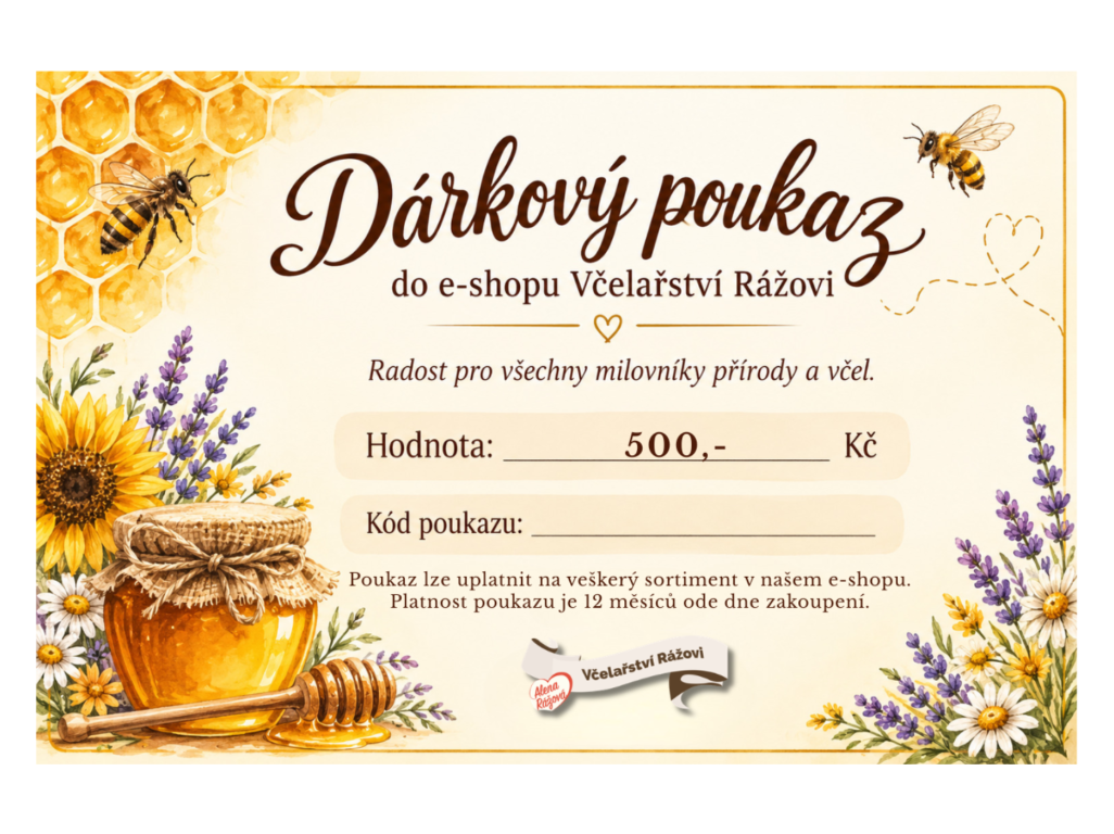 500 Kč Dárkový poukaz